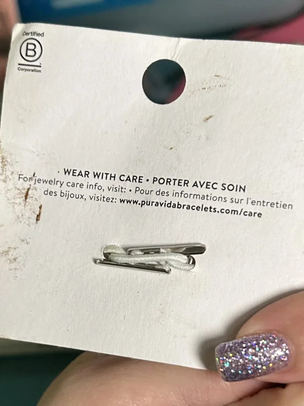 DO NOT BUY -- Stone Silver Band Statement Ring Size 6 NW